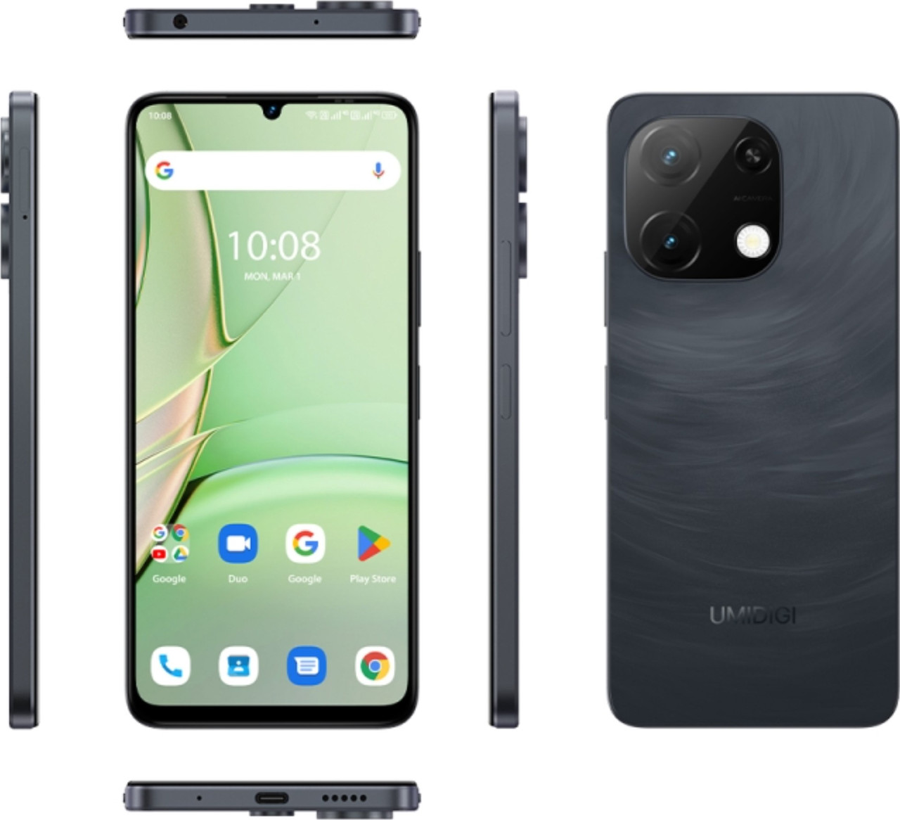 Купити UMIDIGI G9T 4/128GB Rock Black Гарантія 1 рік