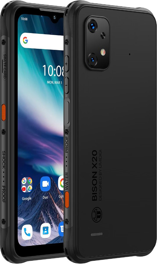 Купити UMIDIGI Bison X20 6/128Gb Hack Black Гарантія 1 рік