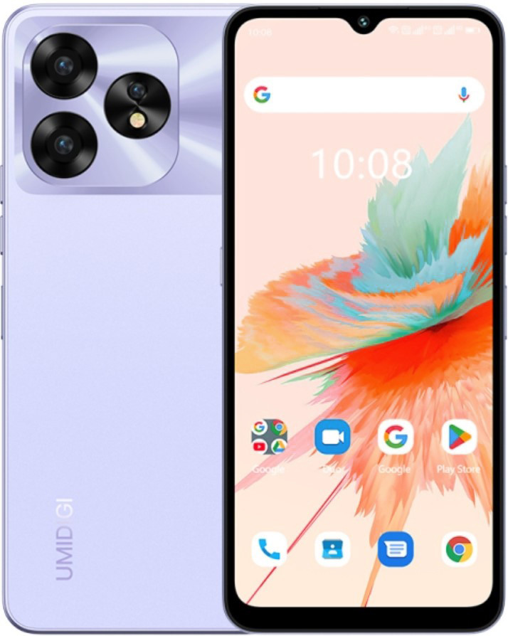UMIDIGI A15C 8/128GB NFC Lavender Purple Гарантія 1 рік