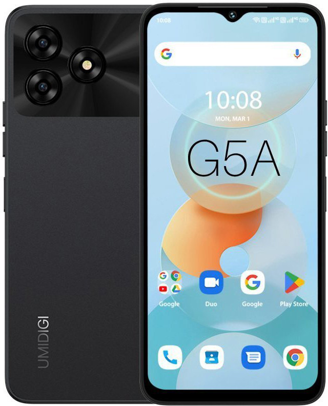 Купити UMIDIGI G5A 4/64GB Graphite Black Гарантія 1 Рік