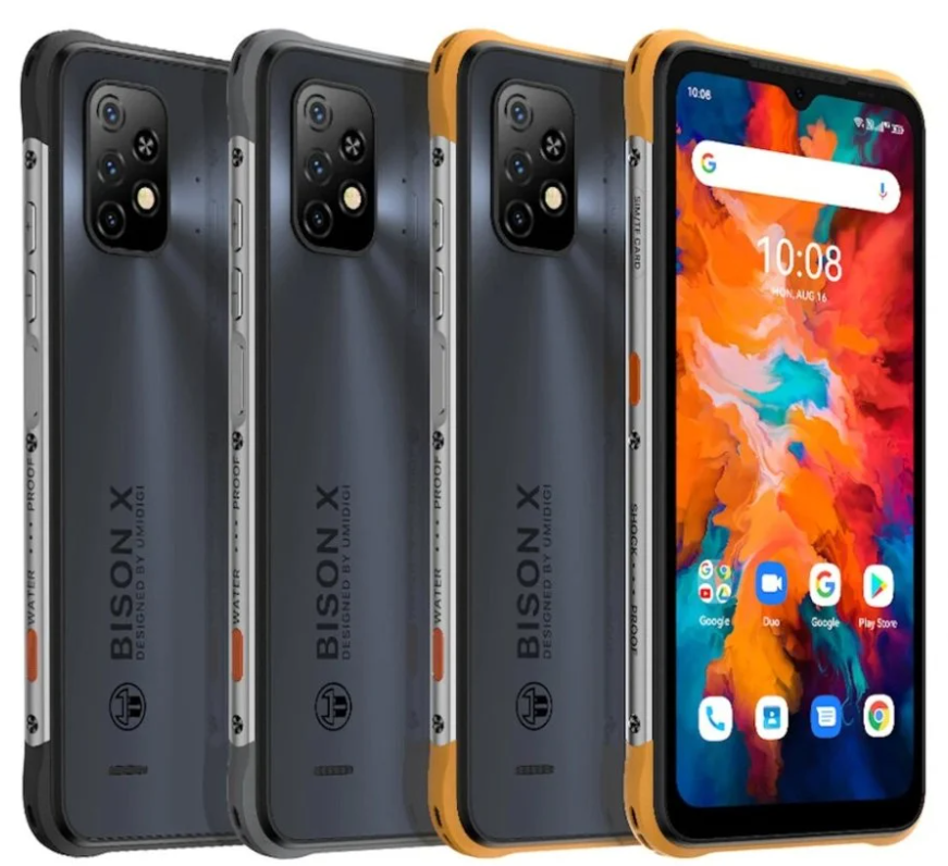 Купити Umidigi Bison X10 4/128Gb NFC Black Гарантія 1 Рік!