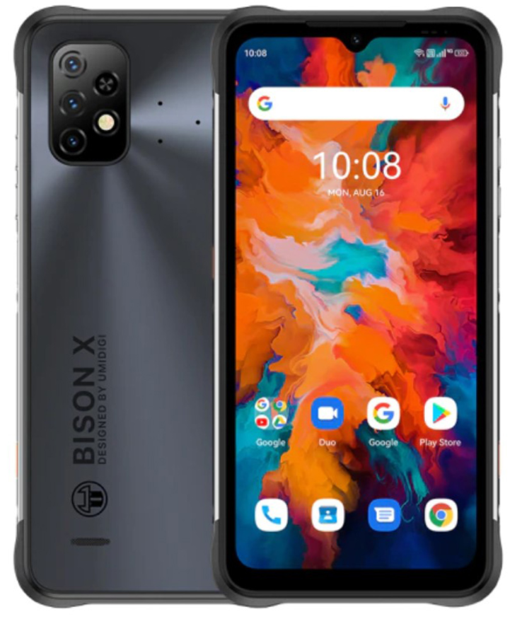Купити Umidigi Bison X10 4/128Gb NFC Black Гарантія 1 Рік!