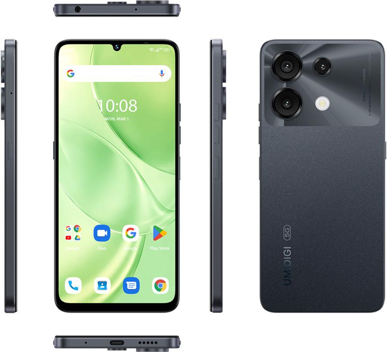 Купити UMIDIGI G9 5G 6/128GB Space Black Гарантія 1 рік