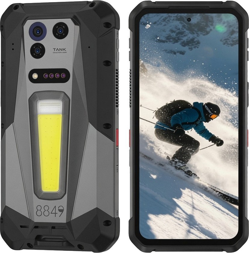 Купити Unihertz 8849 TANK 5 5G 18/512GB Black NIGHT VISION + ПРОЖЕКТОР + ПРОЕКТОР Гарантія 1 Рік