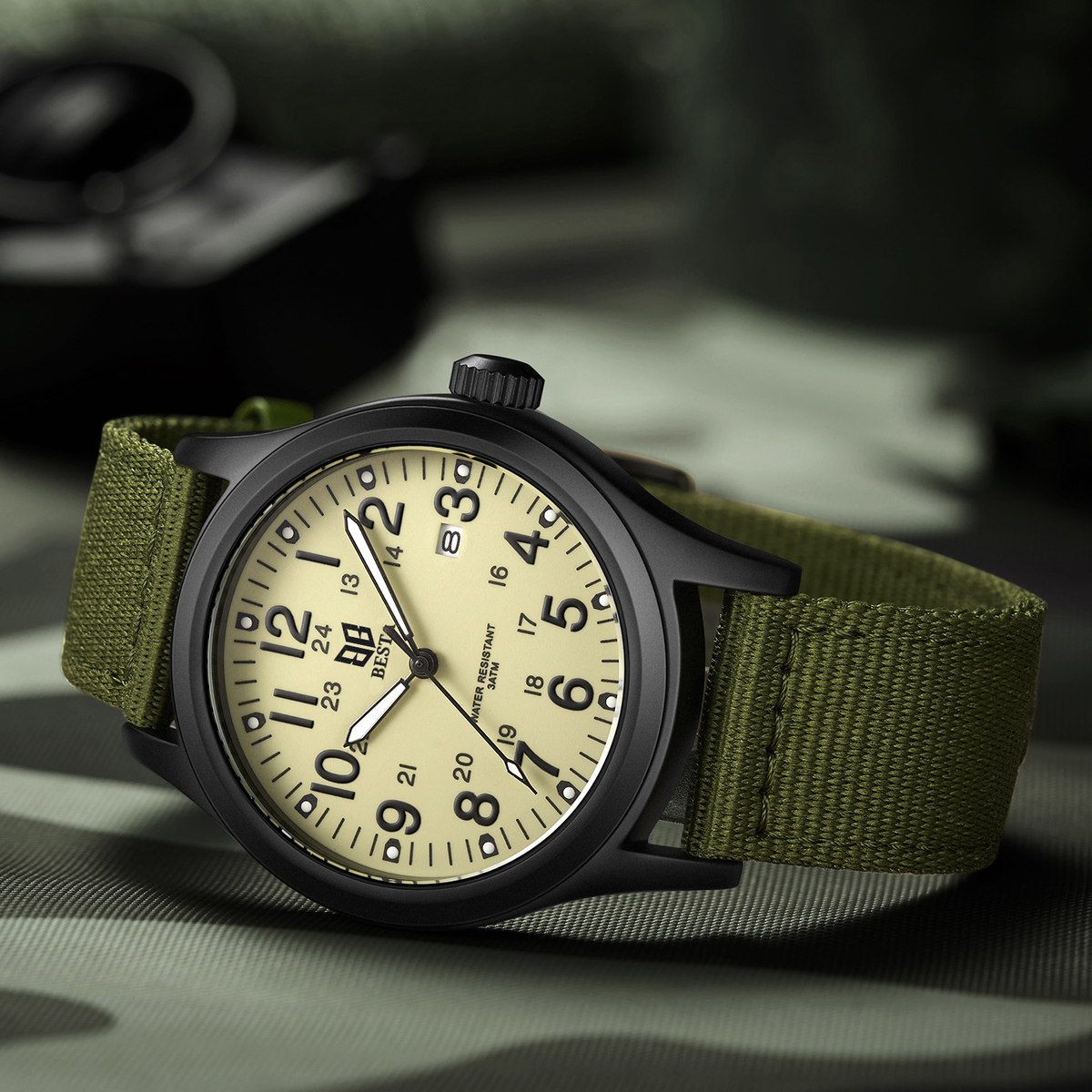 Besta Command Green Nylon, 2 ремінці