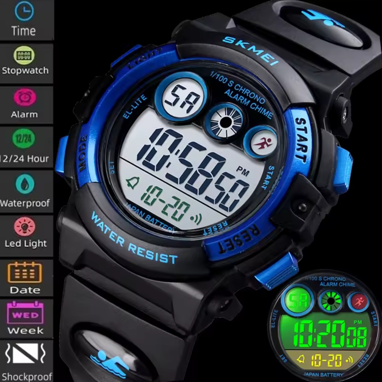Купити Skmei Kids DarkBlue