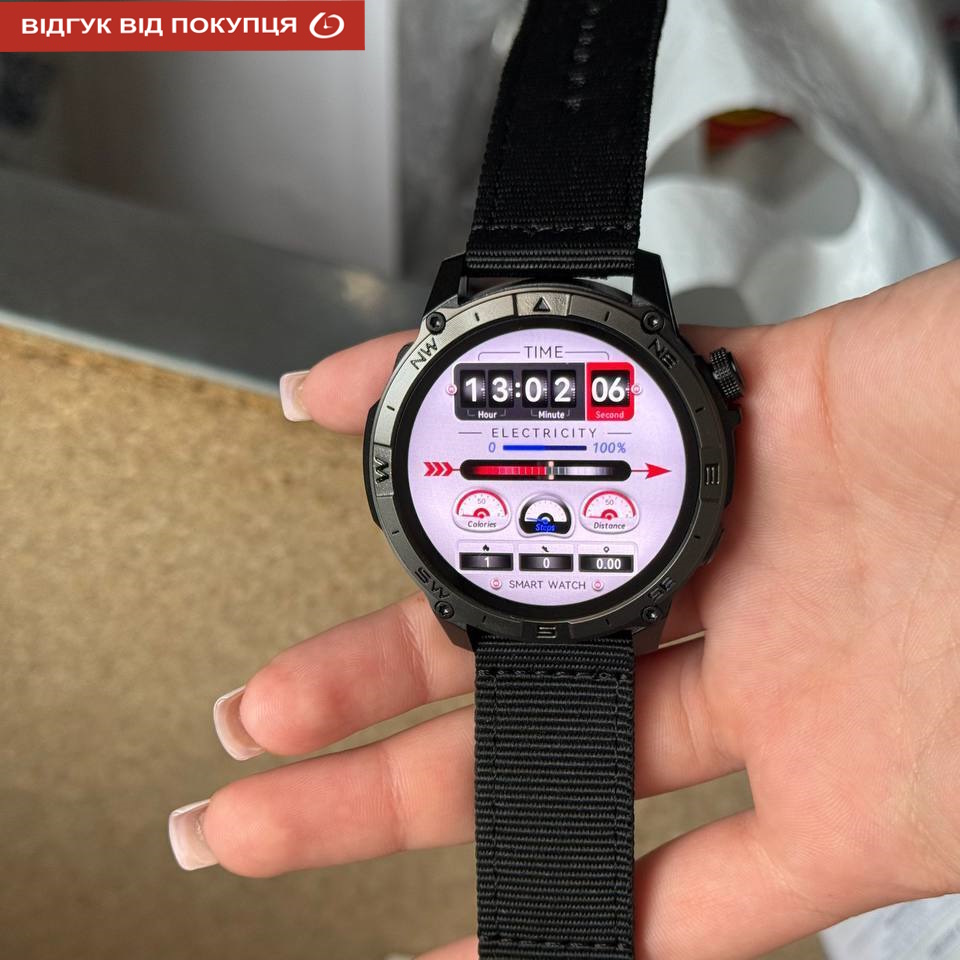 Купити North Edge GPS Titan Black Spider, 2 ремінці