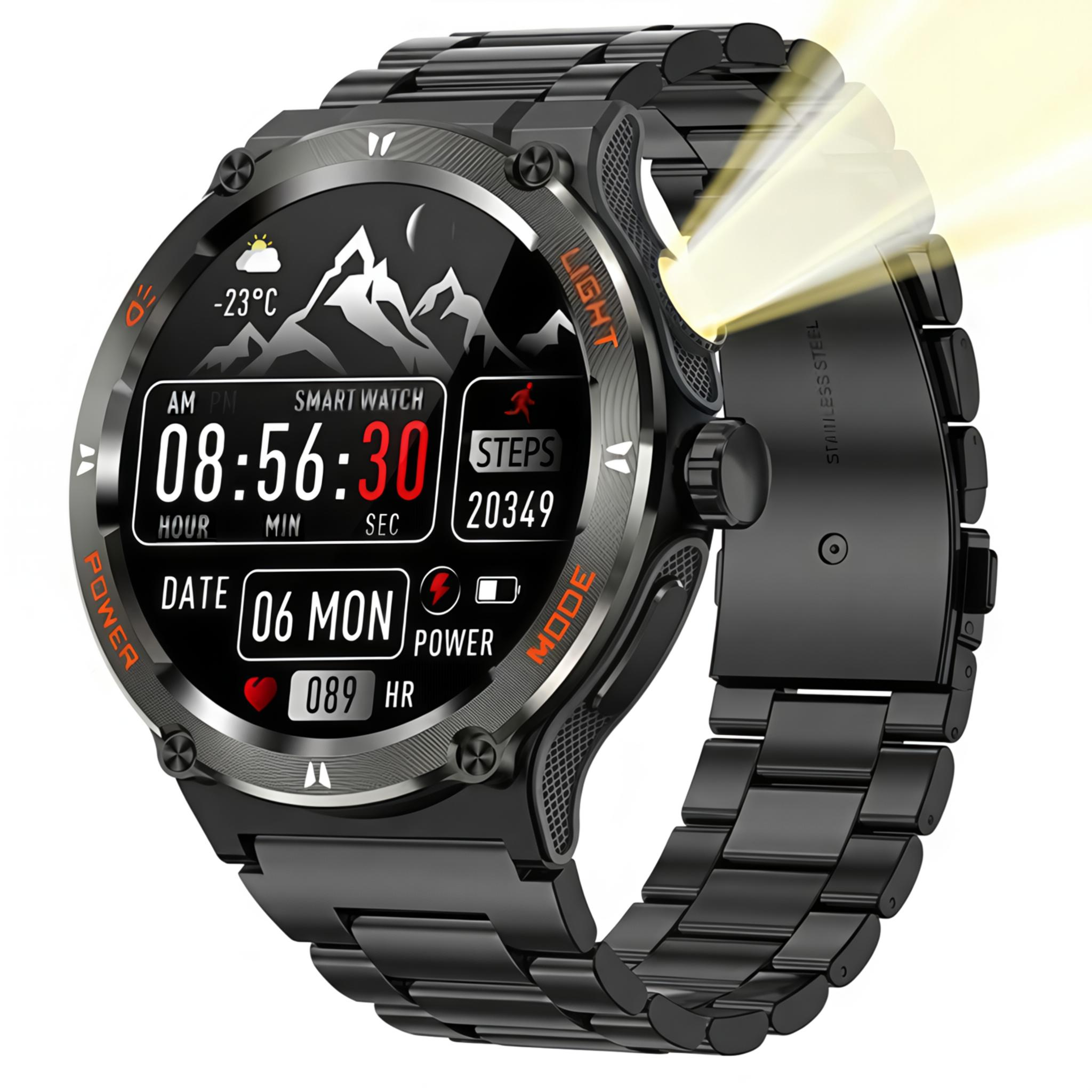 Купити Smart Advanture Steel з компасом, 2 ремінці