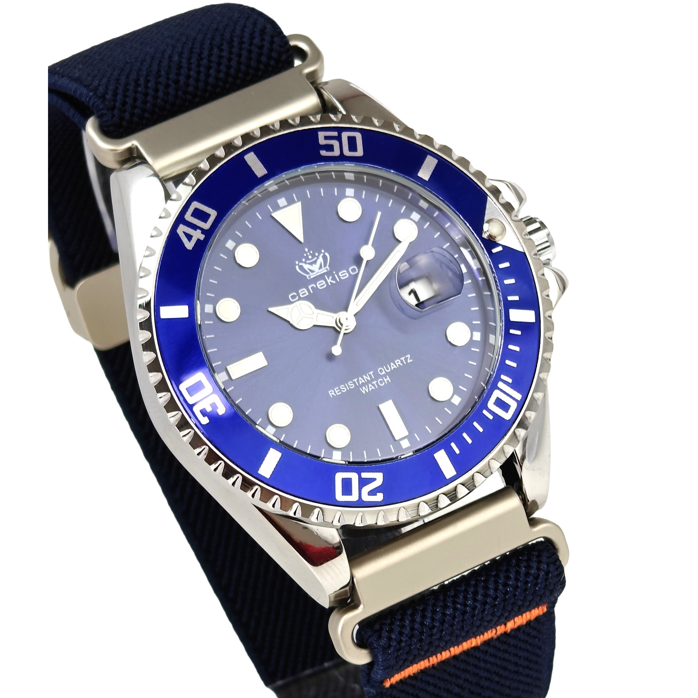 Купити Hemsut Zurich Carekiso Nylon Blue, 2 ремінці