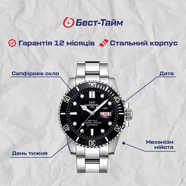 Купити Carnival Patent R-Series, 2 ремінці