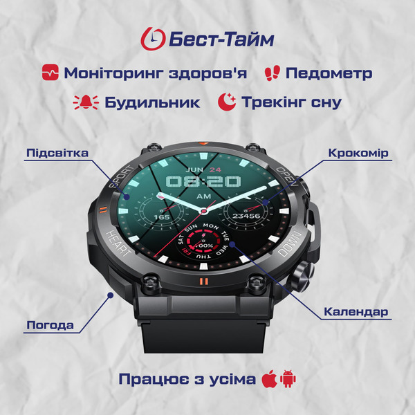 Купити Smart Storm Cyber Orange, 2 ремінці