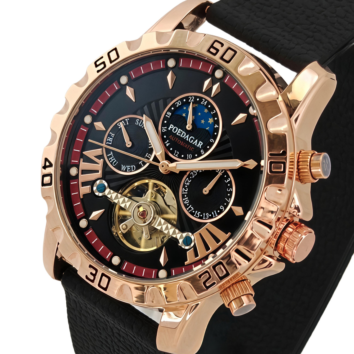 Купити Poedagar Mechanical Prestige, 2 ремінці