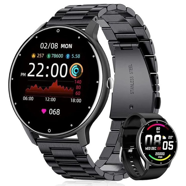 Купити Smart Classic Steel Black, 2 ремінці