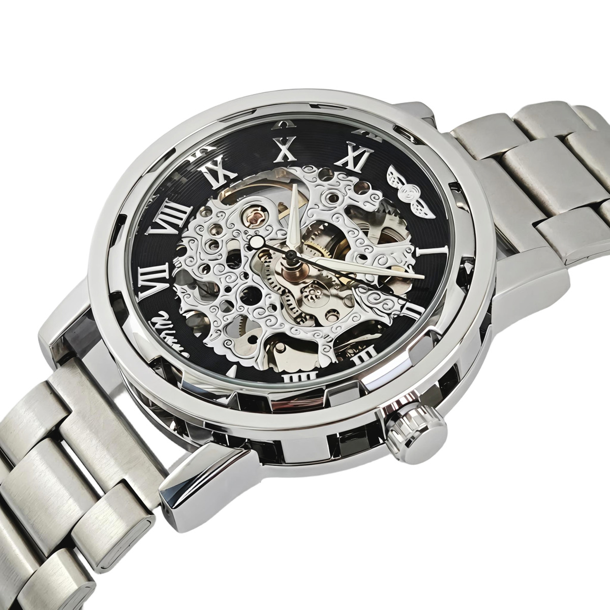 Winner Black Pure Silver, 2 ремінці