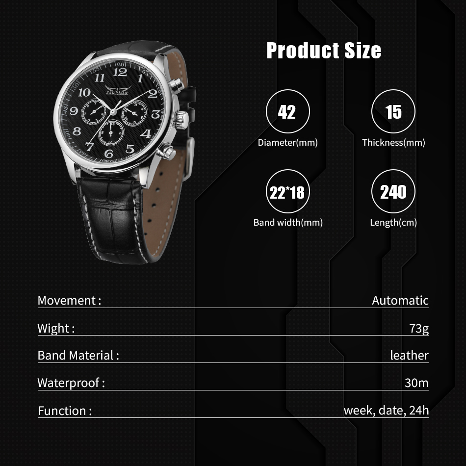 Jaragar Elite Pure Silver, 2 ремінці