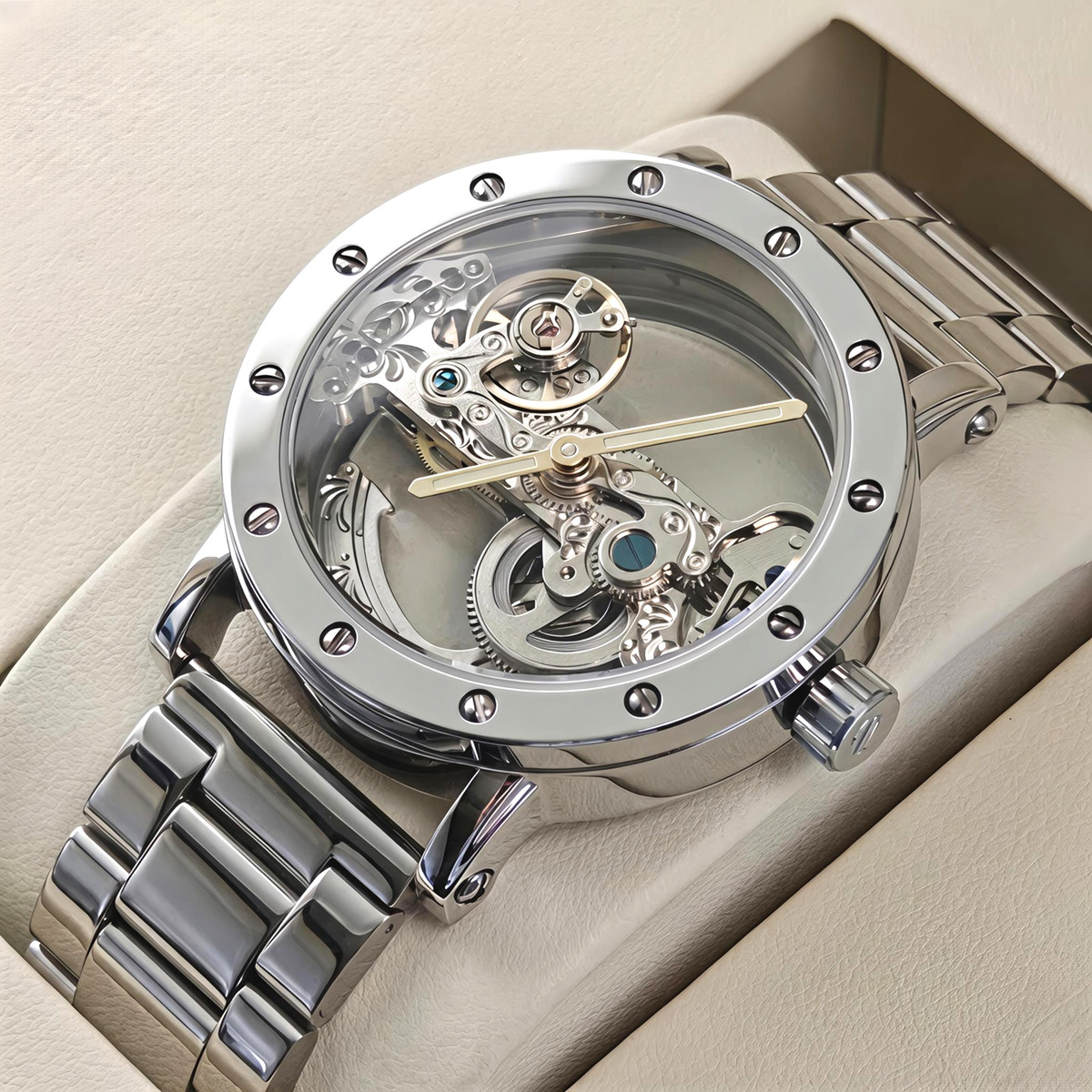 Купити Forsining Air Silver Metal, 2 ремінці