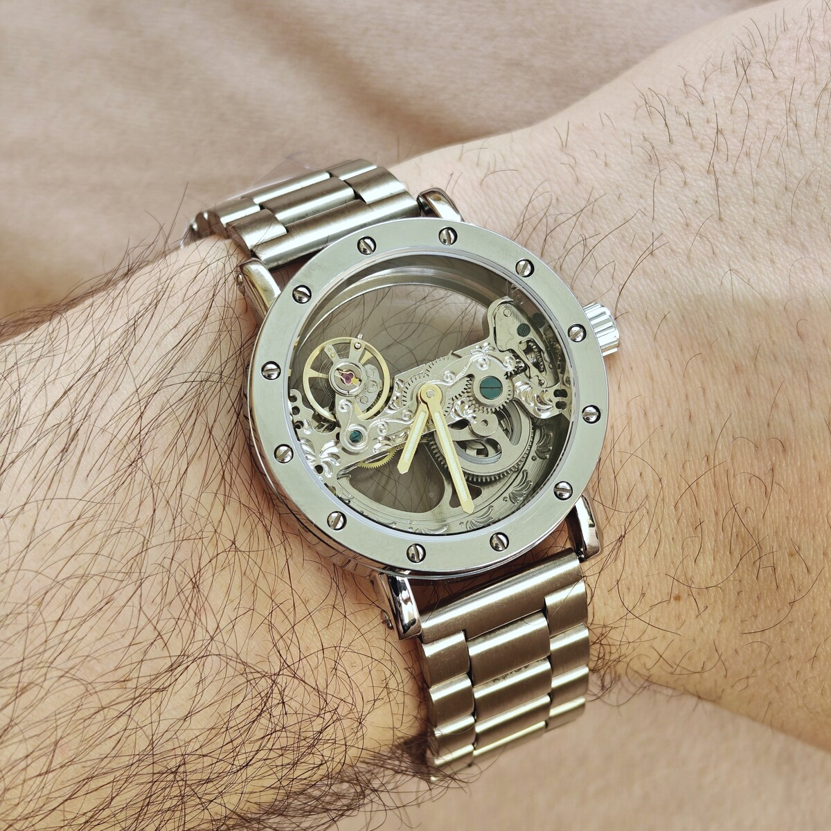 Купити Forsining Air Silver Metal, 2 ремінці