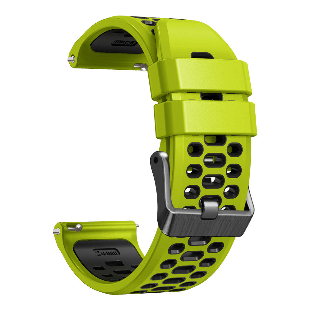 Ремінець каучуковий Brutal Green 24 мм