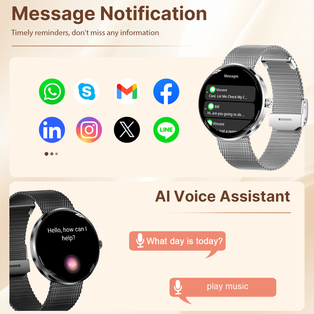 Купити Smart Luna Black, 2 ремінці