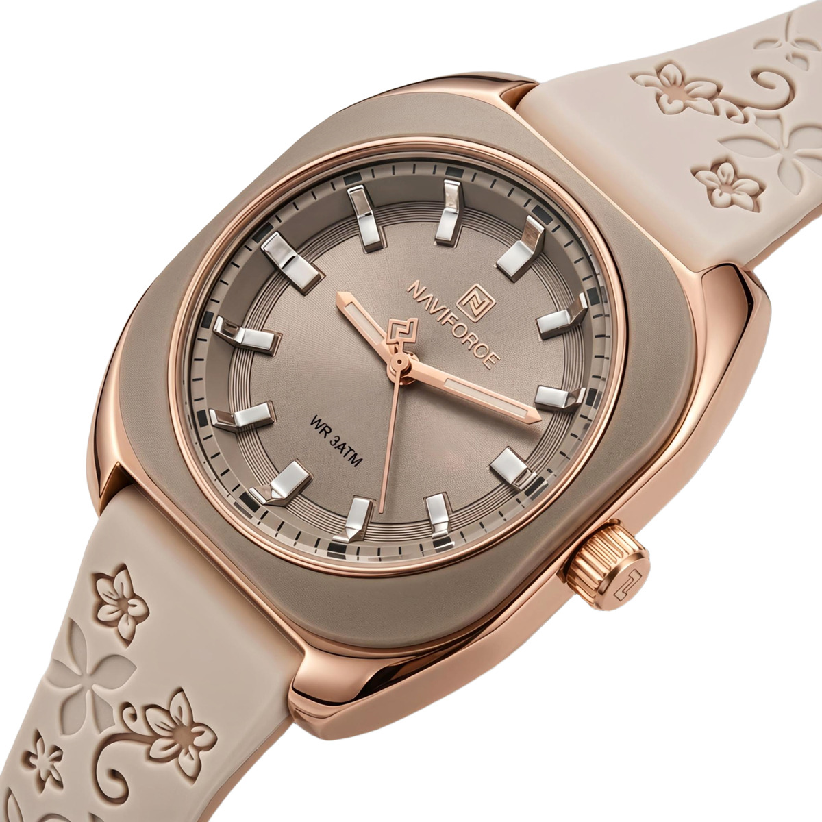 Naviforce Mira Beige Flower, 2 ремінці