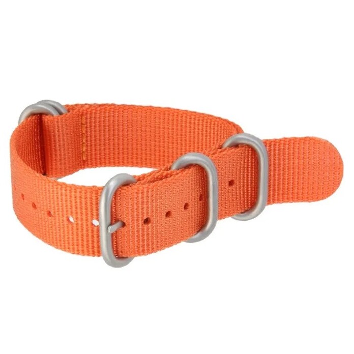 Ремінець нейлоновий Long Orange 24 мм