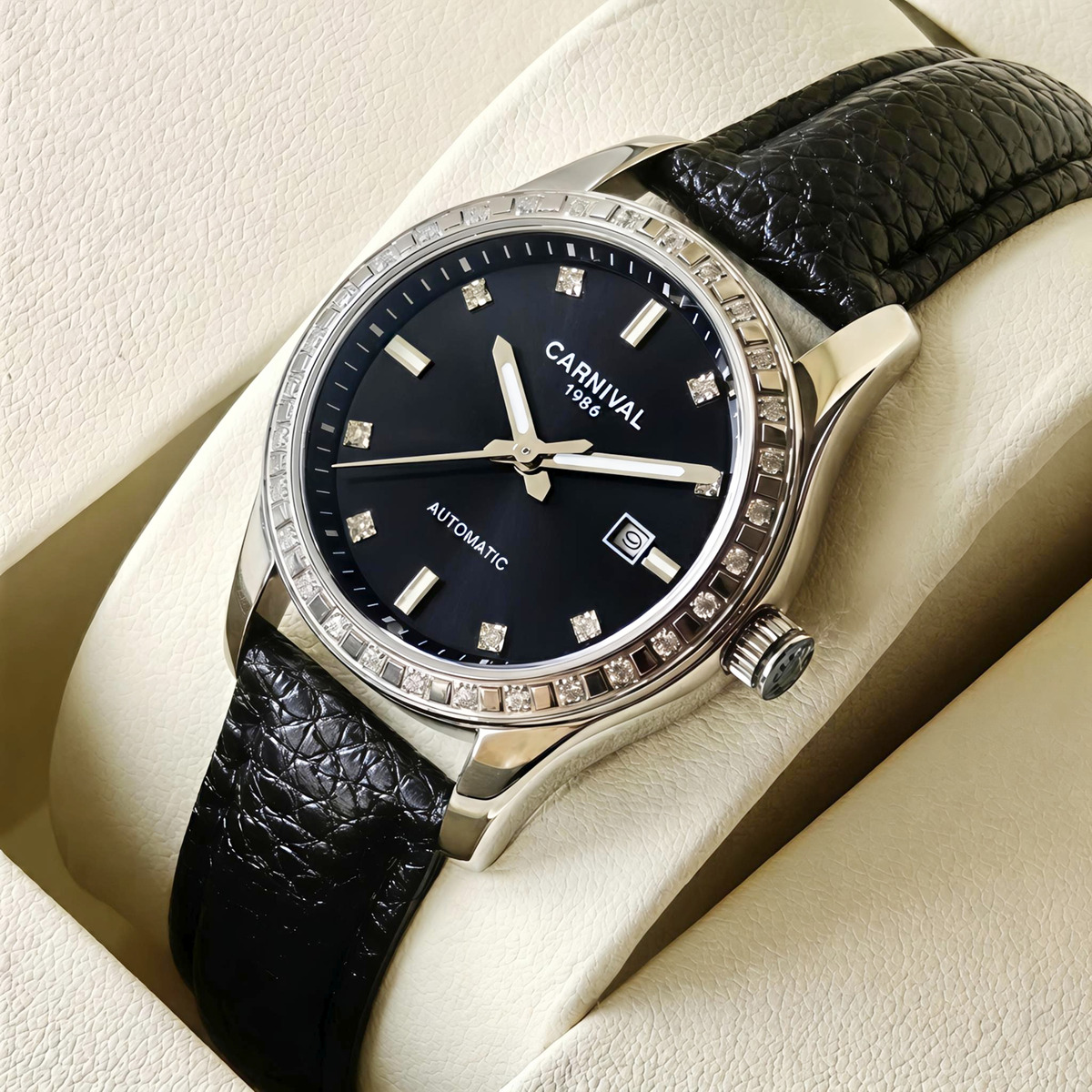 Купити Carnival Luiza Black Leather, 2 ремінці