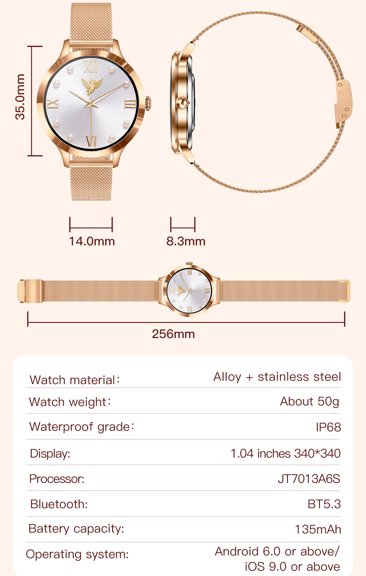 Купити Smart Vip Lady Butterfly Gold