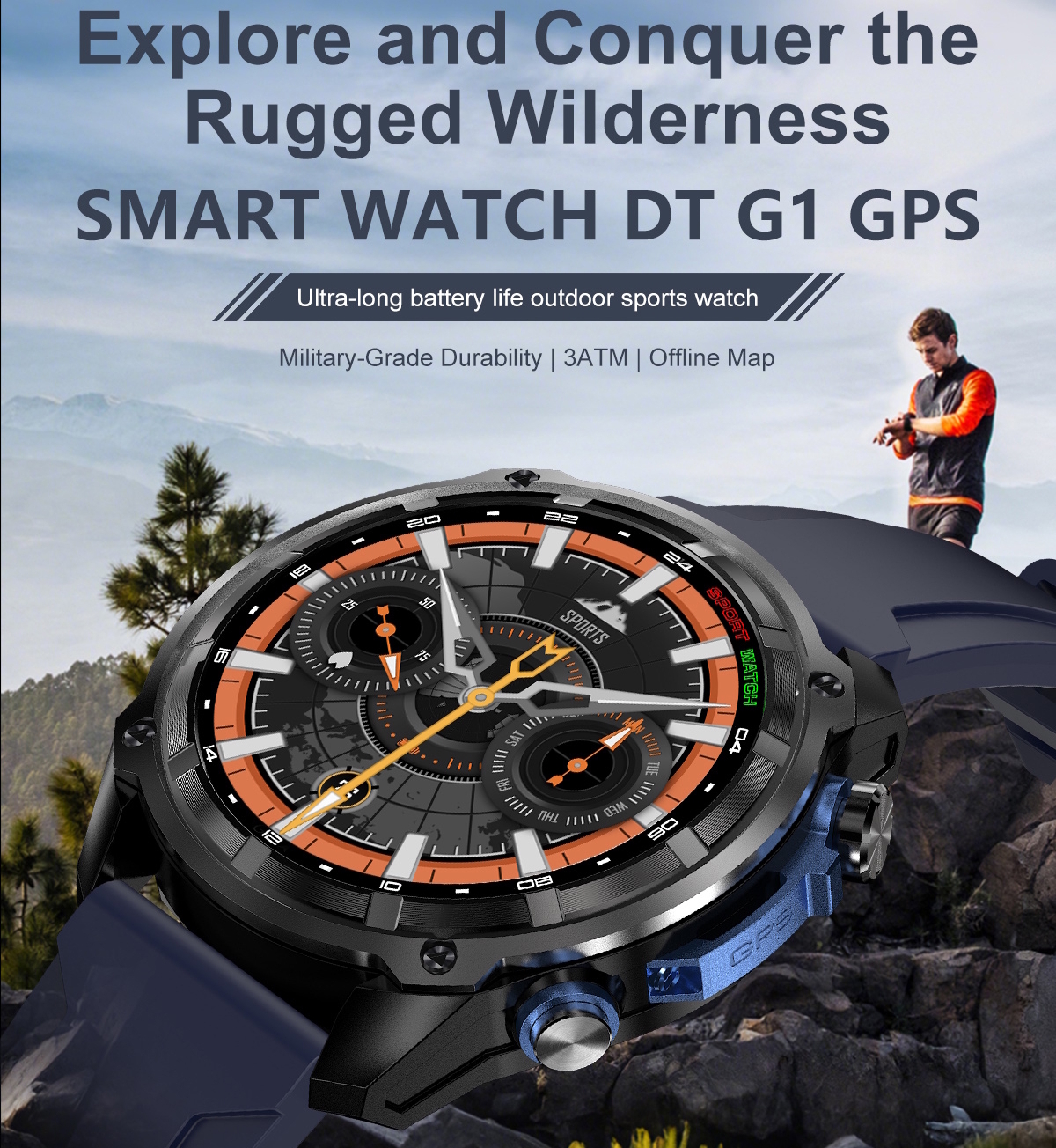 Купити Smart Navigation Pro Steel з GPS, 3 ремінці