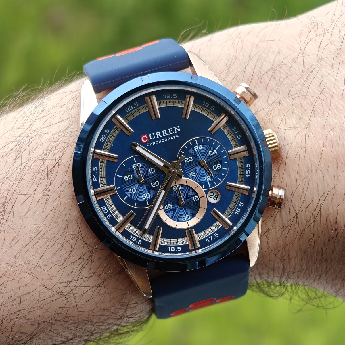 Купити Curren Wild Lava Blue, 2 ремінці