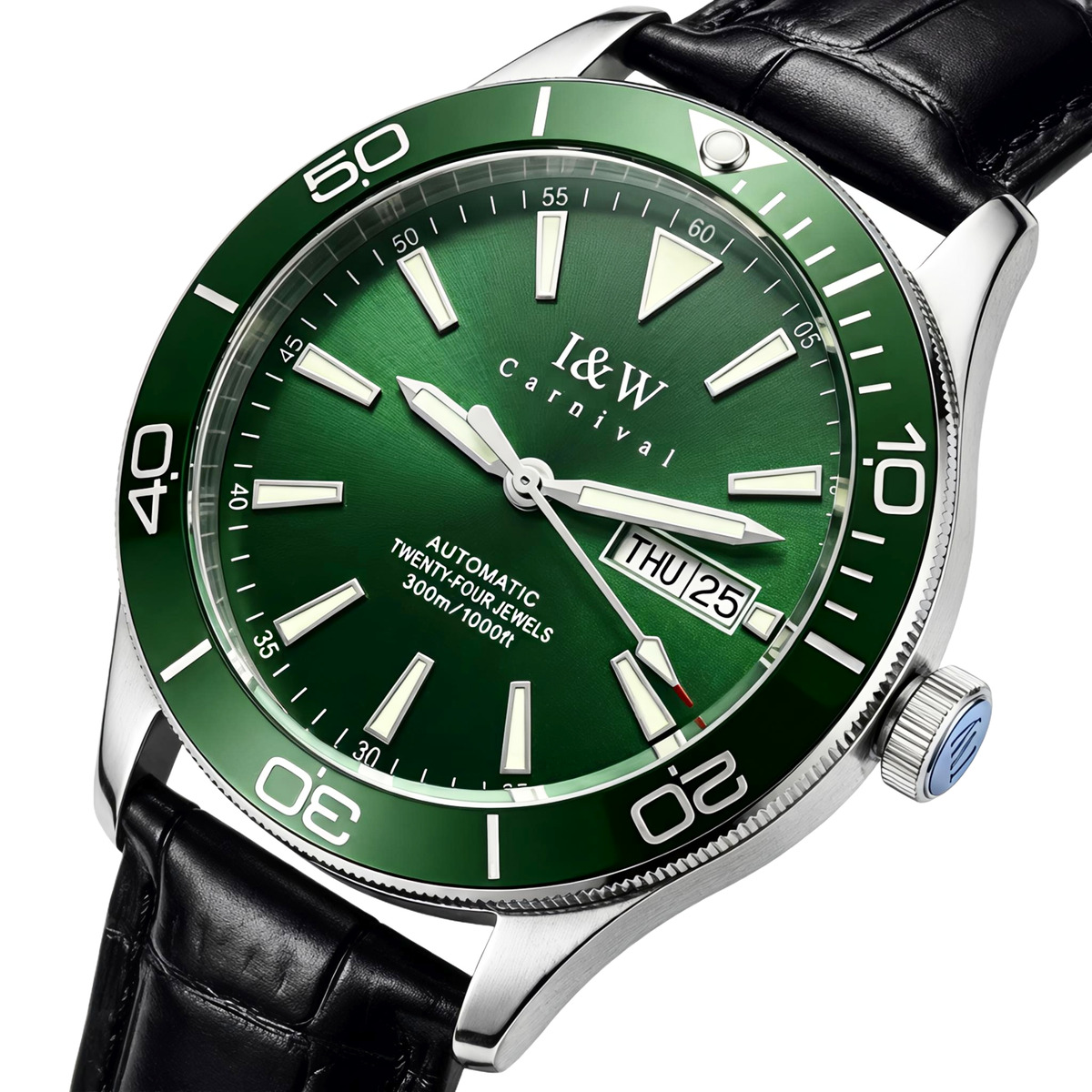 Carnival Diver Leather 10 Bar, 2 ремінці