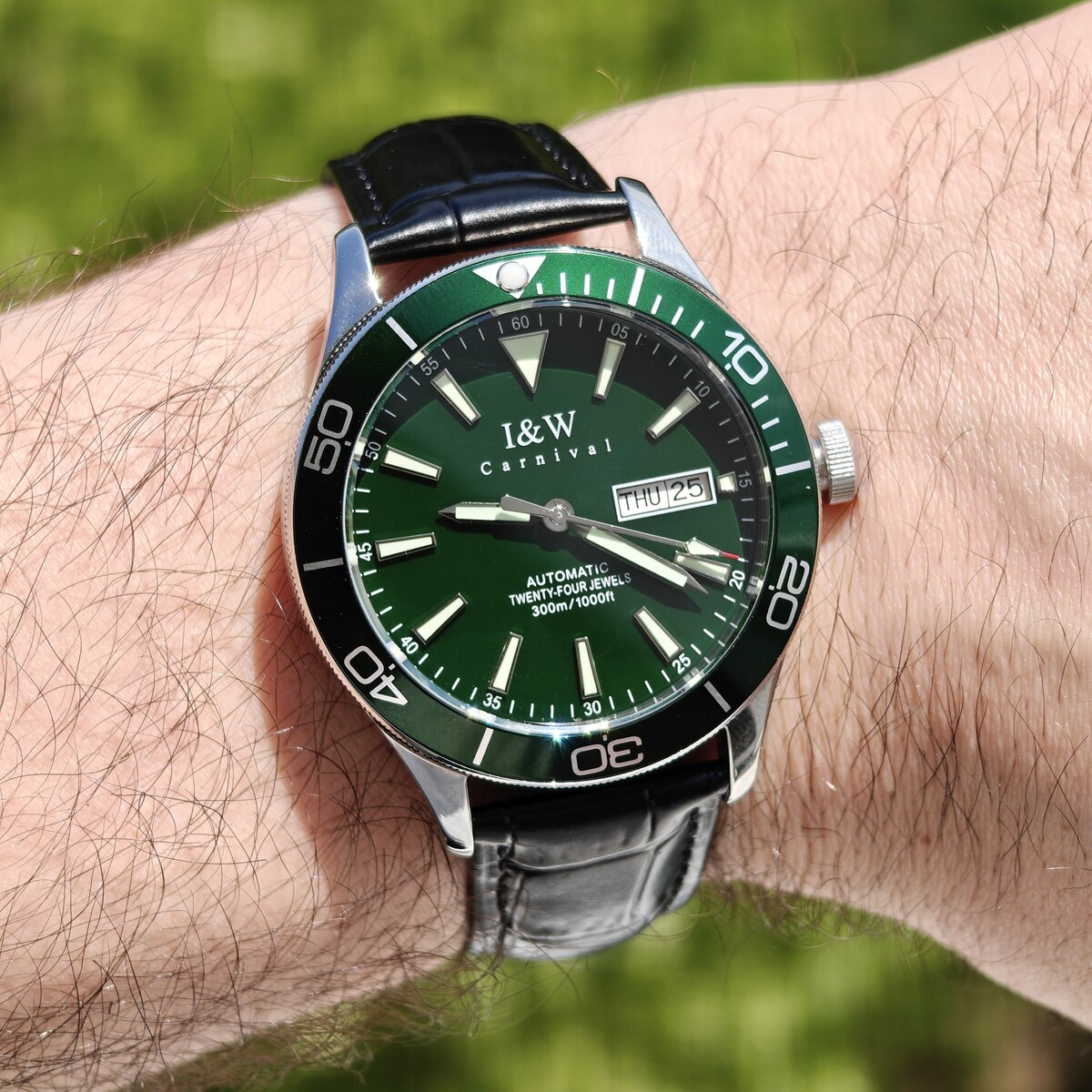 Купити Carnival Diver Leather 10 Bar, 2 ремінці
