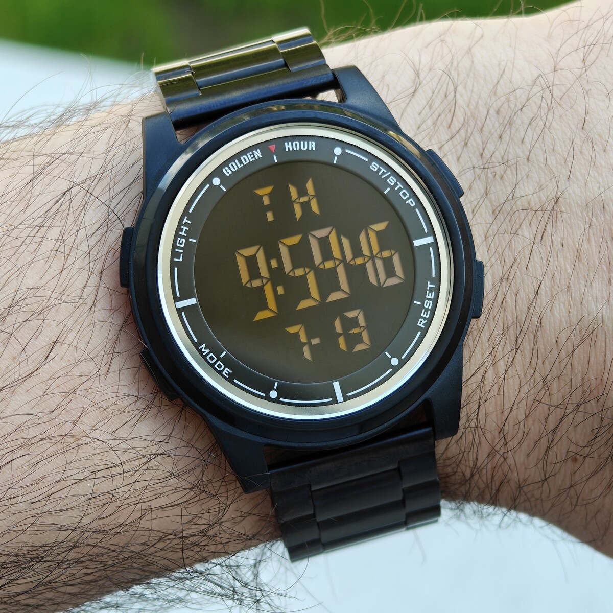 Купити GoldenHour Water Metal Black, 2 ремінці