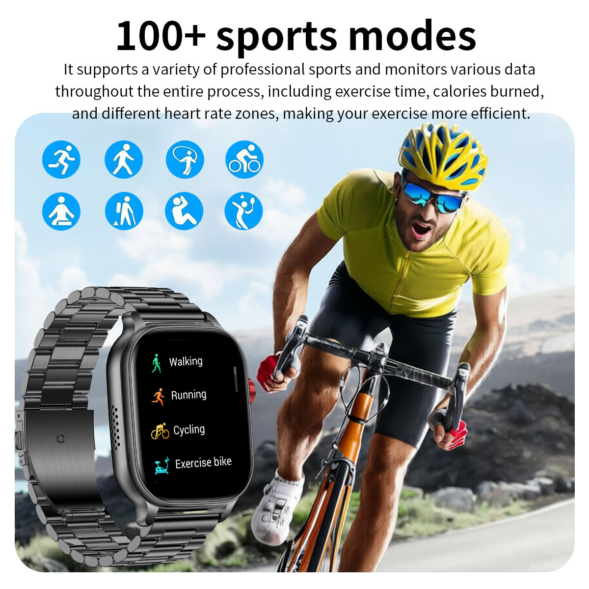 Купити Smart Energy Rubber Black 5BAR, 2 ремінці