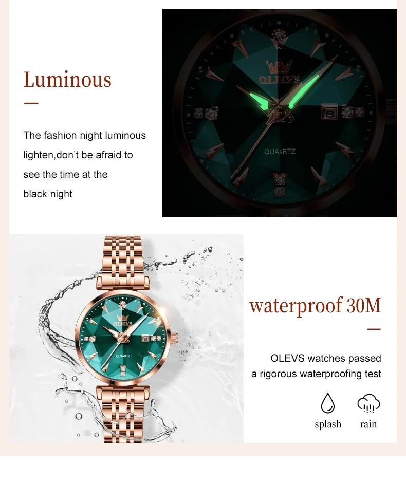 Olevs Diamond Leather Brown, 2 ремінці