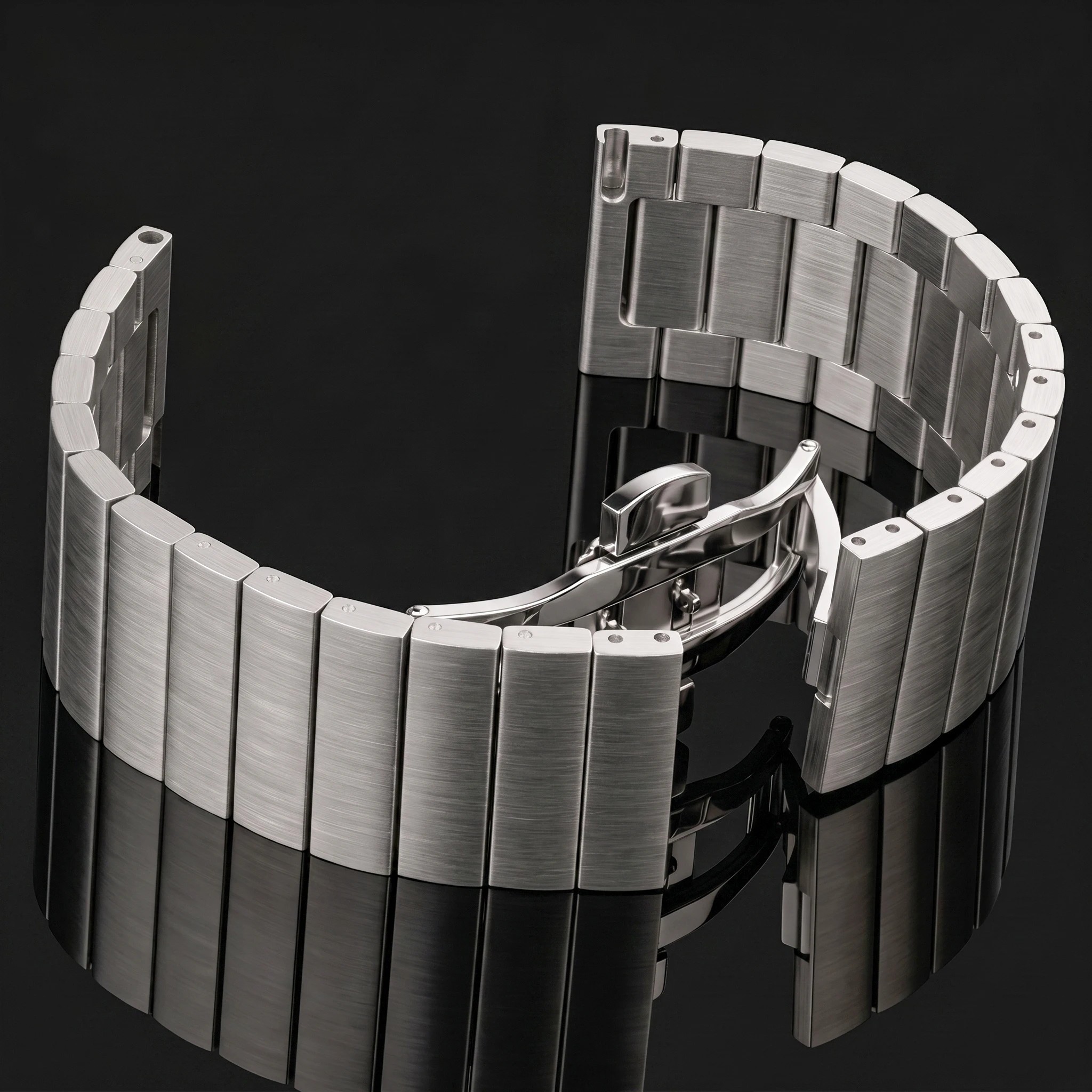Ремінець металевий Centurion Silver 20 мм