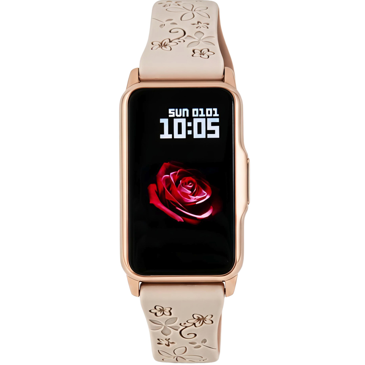 Купити Smart Mioband Nano+ Beige Flower, 3 ремінці