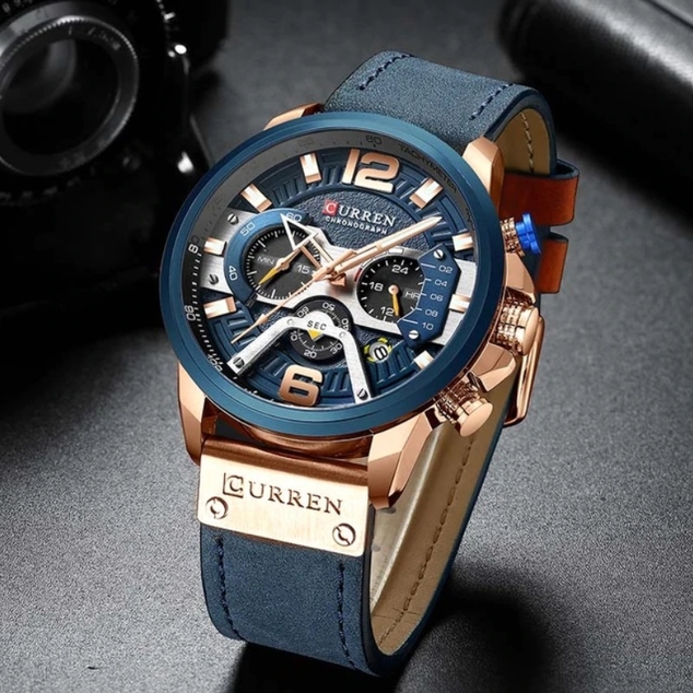 Купити Curren Toronto Lava Blue, 2 ремінці