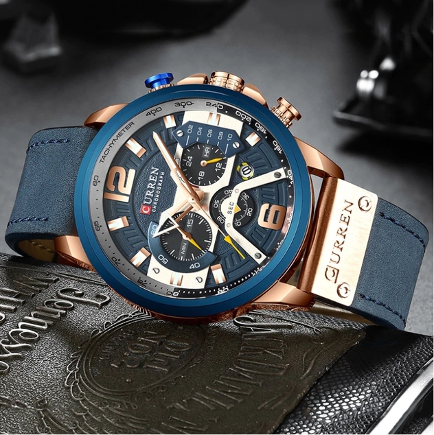 Купити Curren Toronto Lava Blue, 2 ремінці