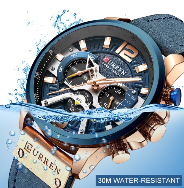 Купити Curren Toronto Lava Blue, 2 ремінці