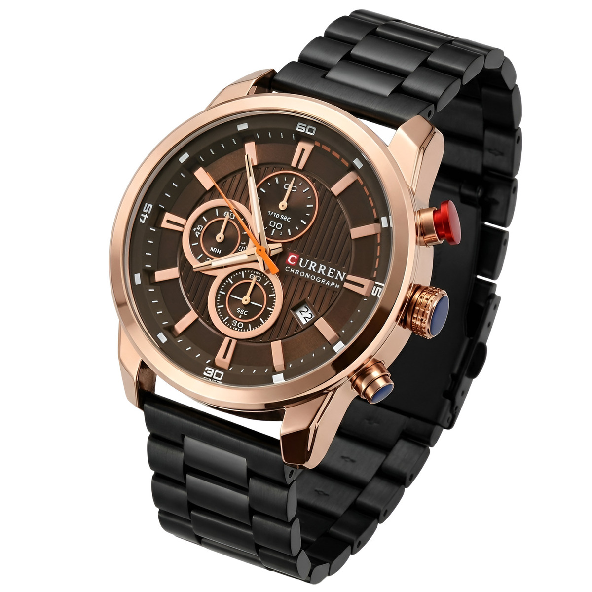Купити Curren BigBoss Metal Black, 2 ремінці
