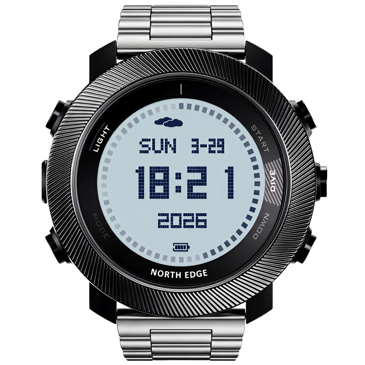 Купити North Edge Apache D Stainless, 2 ремінці