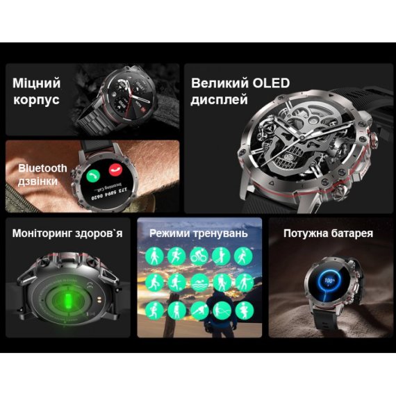 Купити Smart Forest Pro Brutal Red, 2 ремінці