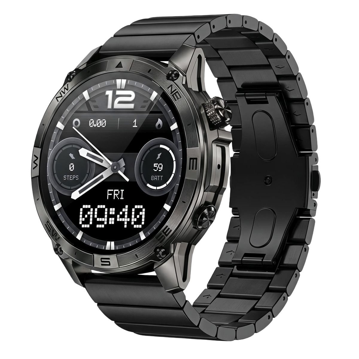 Купити North Edge GPS Smart Titan Black, 2 ремінці
