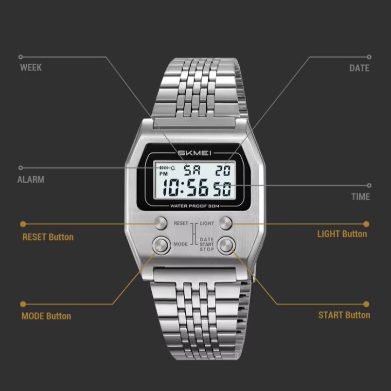 Купити Skmei Retro Steel