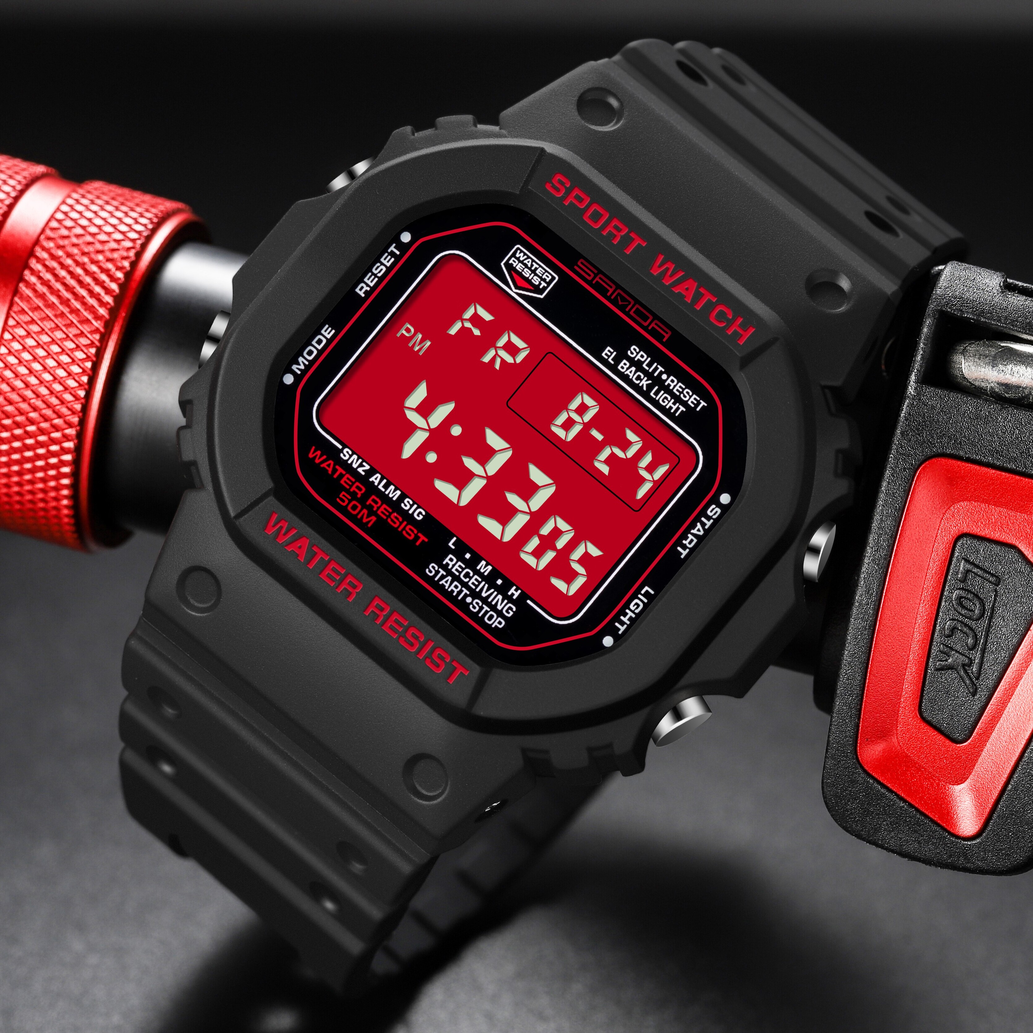 Купити Sanda Lock Red