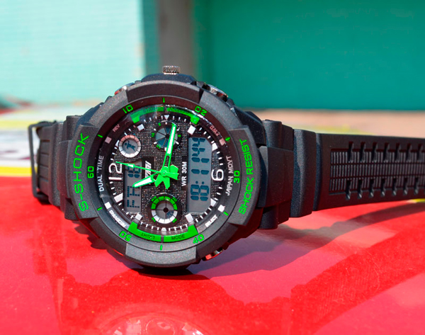 Купити Skmei S-Shock Green 0931