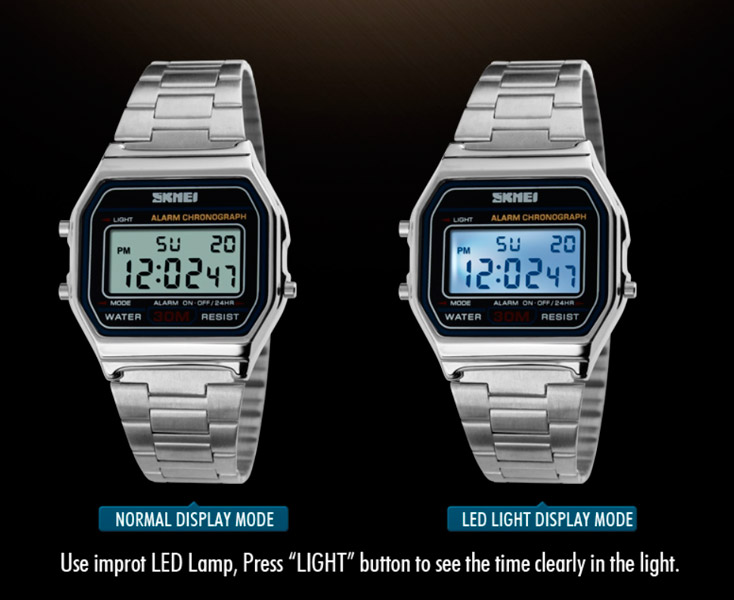 Купити Skmei Popular Silver 1123S
