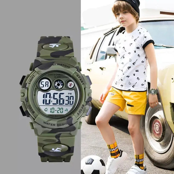 Купити Skmei Kids KamoGreen