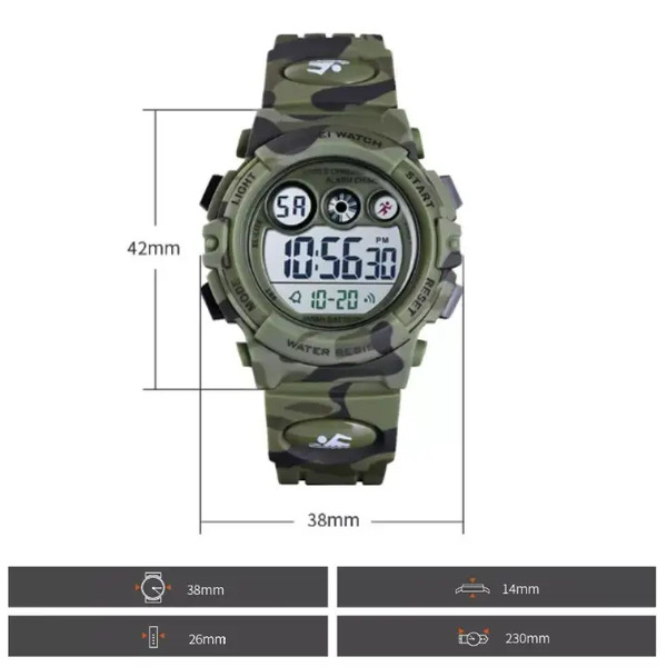 Купити Skmei Kids KamoGreen