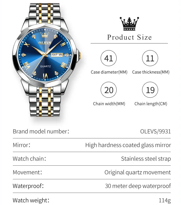 Купити Olevs King